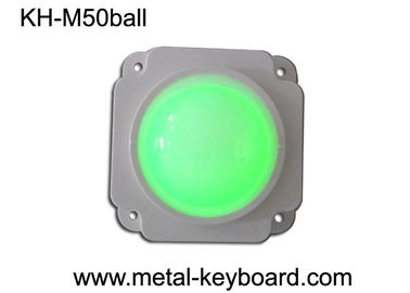 50 MM Mechanical Resin trackball  / Backlit trackball Pointing Device