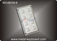 Tastiera funzionale di numero della tastiera dell'acciaio inossidabile di 8 chiavi per la piattaforma industriale di controllo
