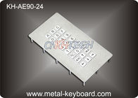 24 tastiere di prova irregolari industriali del vandalo del metallo di chiavi IP65 resistenti alle intemperie