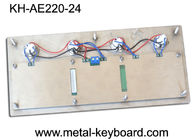 Tastiera industriale irregolare con 24 chiavi, tastiera piena dell'entrata dell'acciaio inossidabile del metallo