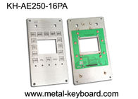 Chiavi industriali personalizzabili della tastiera 16 del chiosco di acciaio inossidabile della tastiera IP65 di acciaio inossidabile