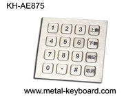 Tastiera resa resistente dell'acciaio inossidabile di 16 chiavi numerica con il montaggio di pannello superiore