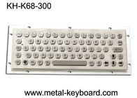 Tastiera di computer antipolvere del metallo, bottoni chiave della tastiera 68 dell'acciaio inossidabile