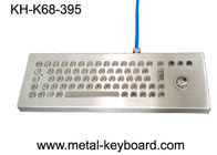 Tastiera di computer da tavolino impermeabile del metallo con la sfera rotante del laser, tastiera irregolare
