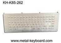 85 chiavi hanno reso resistente la tastiera, tastiera industriale del chiosco del metallo del computer