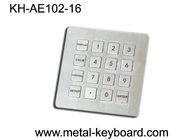 Le chiavi industriali resistenti della tastiera numerica 4x4 16 del metallo del vandalo progettano