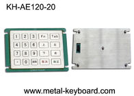 Tastiera numerica della disposizione 20 del metallo su ordinazione di chiavi per il chiosco self service