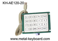 Anti tastiera con la disposizione su ordinazione, tastiera dell'acciaio inossidabile del vandalo del supporto del pannello