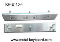 IP65 ha valutato la tastiera personalizzabile di funzione del chiosco del metallo con 4 chiavi brevi di viaggio