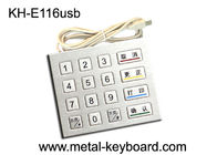 La tastiera irregolare del chiosco di Access del metallo di USB con 16 digita la matrice 4x4