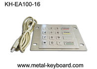 Tastiera industriale del metallo di 16 chiavi con il materiale irregolare dell'acciaio inossidabile