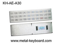 Innaffi la tastiera industriale del metallo del chiosco all'aperto della prova con 30 arrugginiti anti- di chiavi