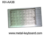 Tastiera irregolare dell'acciaio inossidabile della prova del vandalo con 38 chiavi che fanno pagare la tastiera del chiosco