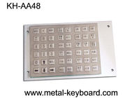 Tastiera anti- dell'acciaio inossidabile del metallo del vandalo per il chiosco di carico con 48 chiavi