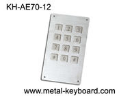 L'industriale ha reso resistente la tastiera, tastiera del chiosco del metallo con il connettore di Pin 7, tastiera 4 x 3