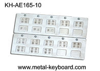 Le chiavi irregolari della tastiera 10 del metallo del sistema del controllo di accesso del metallo ed il LED si accendono