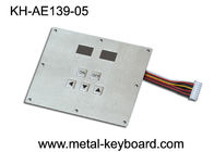 Tastiera industriale resa resistente del metallo con 5 chiavi per il chiosco industriale di controllo
