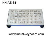 Innaffi le tastiere industriali metalliche IP65 della prova per il sistema di controllo di parcheggio