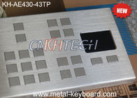 Tastiera industriale resistente del vandalo con il touchpad/la grande precisione della tastiera del supporto del pannello di chiavi