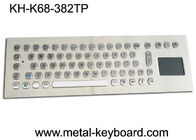 Industriale irregolare della tastiera del touchpad della prova del vandalo con porta USB e 70 chiavi