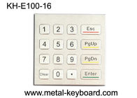 tastiera numerica chiave di acciaio inossidabile della tastiera 16 impermeabili irregolari del controllo di accesso 10mA