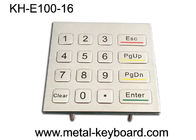 Anti tastiera del supporto del pannello del chiosco della tastiera del metallo del vandalo di numero IP65 all'aperto
