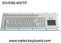 La disposizione di tastiera industriale del metallo di 95 chiavi 30mA personalizzabile impermeabilizza