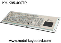 La disposizione di tastiera industriale del metallo di 95 chiavi 30mA personalizzabile impermeabilizza