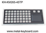 Tastiera del metallo del supporto del pannello di PS/2 45keys 5VDC con il touchpad