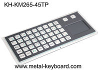 Tastiera del metallo del supporto del pannello di PS/2 45keys 5VDC con il touchpad