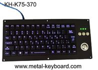 Tastiera IK10 del silicone di USB di chiavi del topo 75 della sfera rotante
