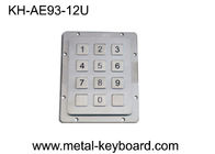 Approvazione piana del CE dei bottoni del connettore 12 di USB della tastiera del controllo di accesso del supporto del pannello posteriore