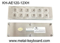 Tastiera del metallo su misura chiavi dell'acciaio inossidabile 12 del FCC nell'uscita della matrice
