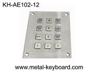 12 il pannello della disposizione di chiavi 3x4 ha montato l'acciaio inossidabile di attuazione della tastiera 2mm
