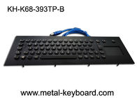 Tastiera impermeabile del metallo di USB PS2 IP65 con il topo 5VDC del touchpad