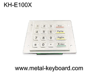 tastiera del metallo di chiavi 4x4 16, tastiera irregolare del chiosco del supporto del pannello dell'acciaio inossidabile