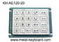 Rugged Stainless steel Keyboard Gas Station Keypad with 20 Keys 5x4 Matrix