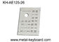 26 keys Customized Layout Industrial Metal Keyboard with Functions Keys