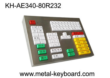 Una tastiera meccanica di 80 chiavi con il pannello del metallo per area del trasporto