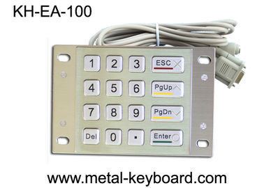16 tastiere numeriche del supporto del pannello del metallo di chiavi per il chiosco dell'entrata di Access