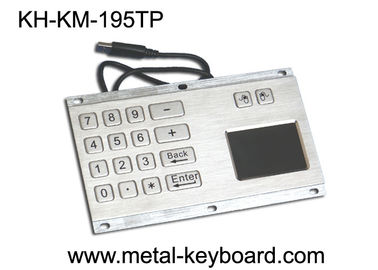 Tastiera numerica del supporto del pannello del chiosco di tasso IP65, metallo irregolare della tastiera