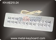 Tastiera industriale impermeabile dinamica del chiosco del metallo della porta USB con 24 chiavi
