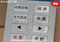 La connessione USB 8 abbottona il vandalo numerico della disposizione di personalizzazione della tastiera resistente