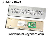 Tastiera industriale impermeabile dinamica del chiosco del metallo della porta USB con 24 chiavi