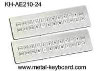 Tastiera industriale resistente del metallo del vandalo, lunga vita della prova dell'acqua della tastiera di IP65 ss
