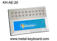 Tempo - tastiera resa resistente dell'acciaio inossidabile della prova con 20 chiavi per il chiosco medico