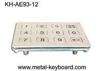 Chiavi acqua della tastiera 12 del metallo della prova del IP 65 della tastiera di Digital per il distributore automatico