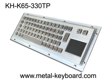 Tastiera industriale irregolare con il touchpad, materiale dell'acciaio inossidabile