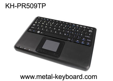 Mini tastiera di computer di plastica industriale da tavolino tutta compresa con il touchpad