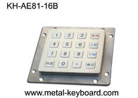 La tastiera industriale dell'entrata del metallo irregolare con 16 digita la matrice 4x4